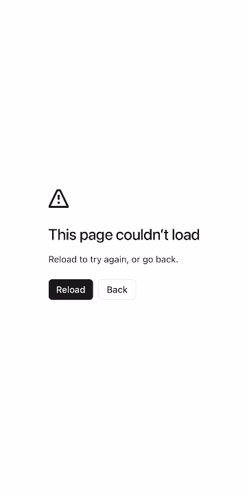نمونه صفحه خطای ۵۰۰ در دیکاتو